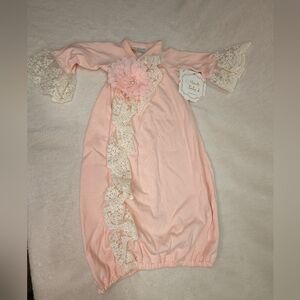 Haute Baby Chic Petit Baby Girls Take Me Home Gown
